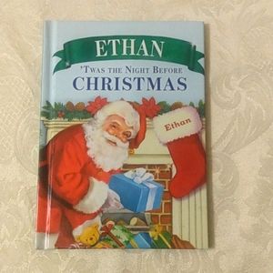 "ETHAN" Personalized Christmas Story Book